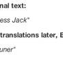 Eyeless Jack Bad Translation