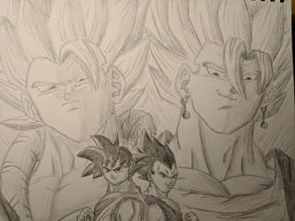 Vegito and Gogeta