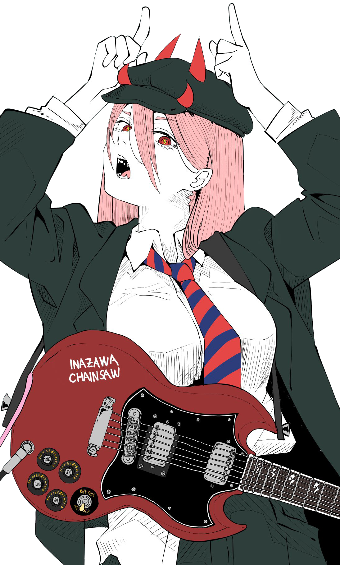 Power Chainsaw Man Anime Style by Twice7 on DeviantArt