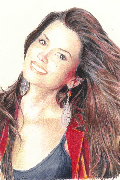 Shania Twain Portrait 2