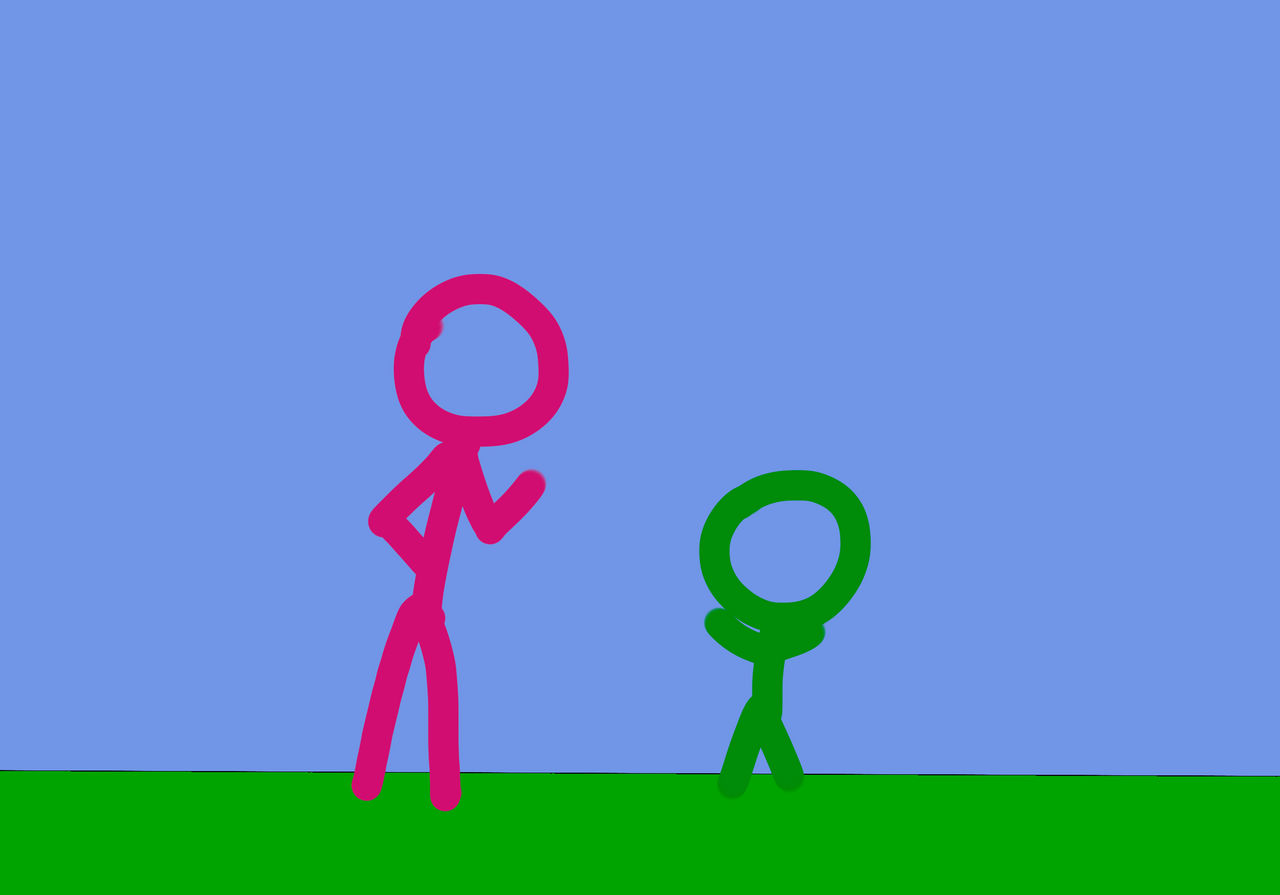 Color boy and color friend by Playsgamesall on DeviantArt