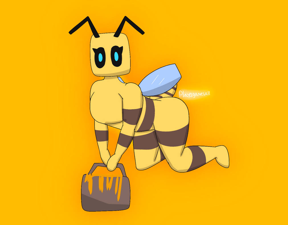Minecraft Bee Deviantart Minecraft Bee by Playsgamesall on DeviantArt