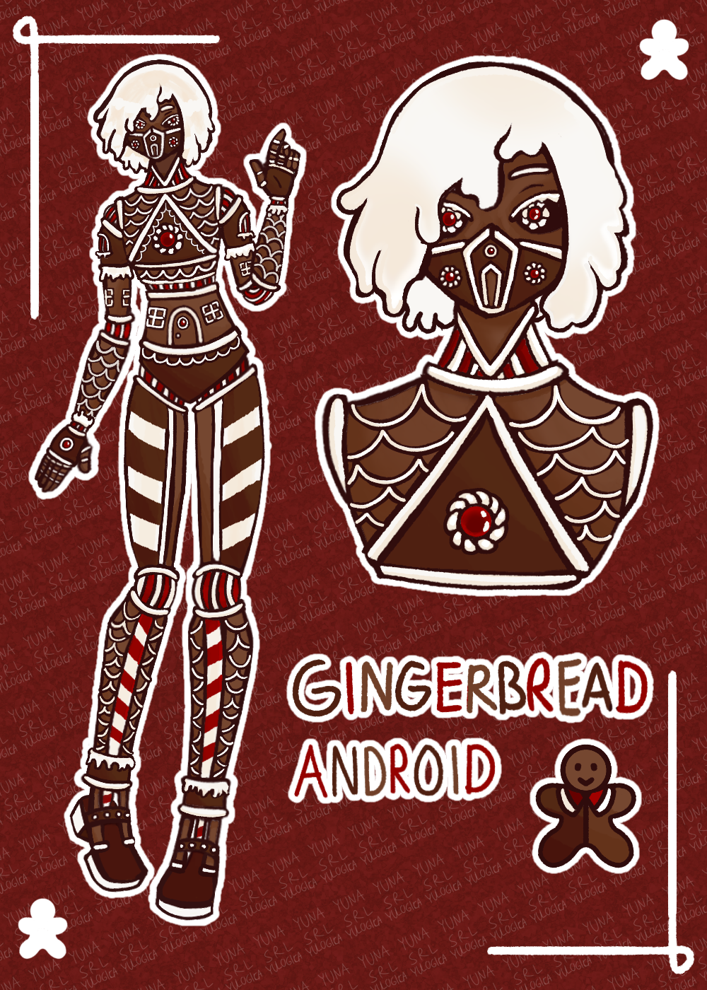 Gingerbread Android by YunaSRL on DeviantArt