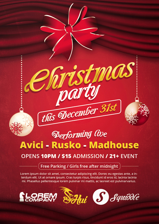 Christmas Party - Flyer