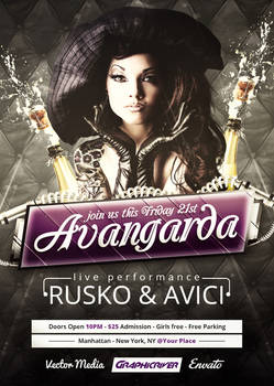 Avangarda - Flyer