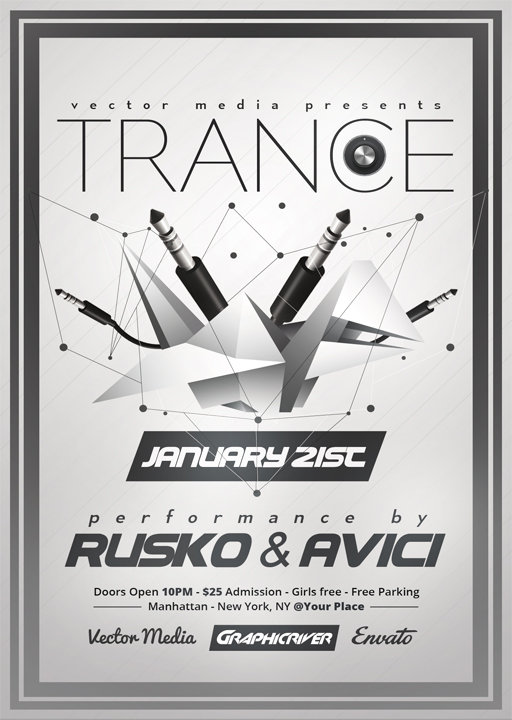 Trance - Flyer