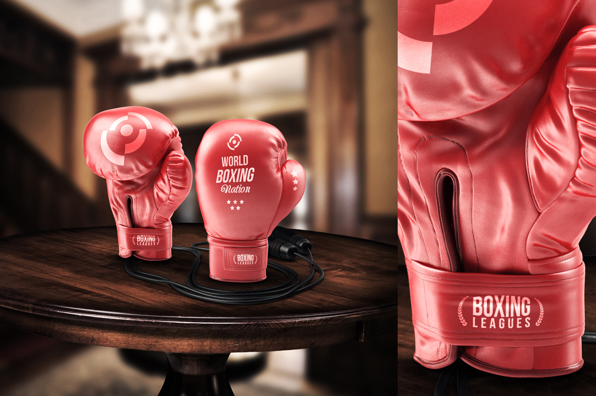 Boxing Gloves - Mockup