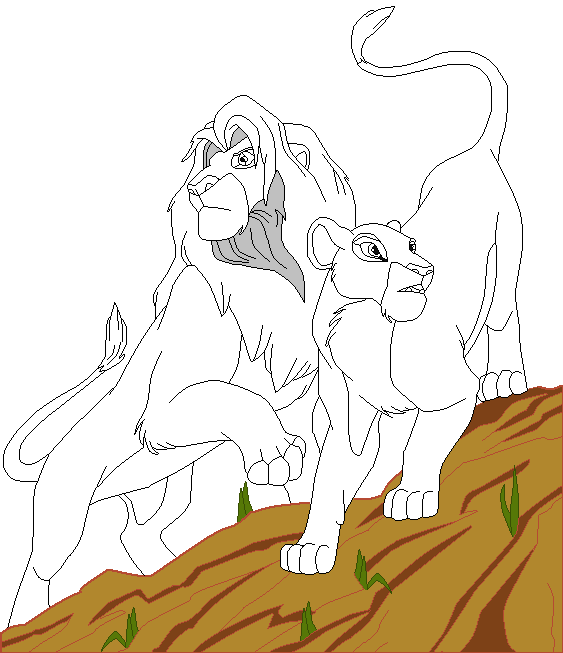 Simba y Nala