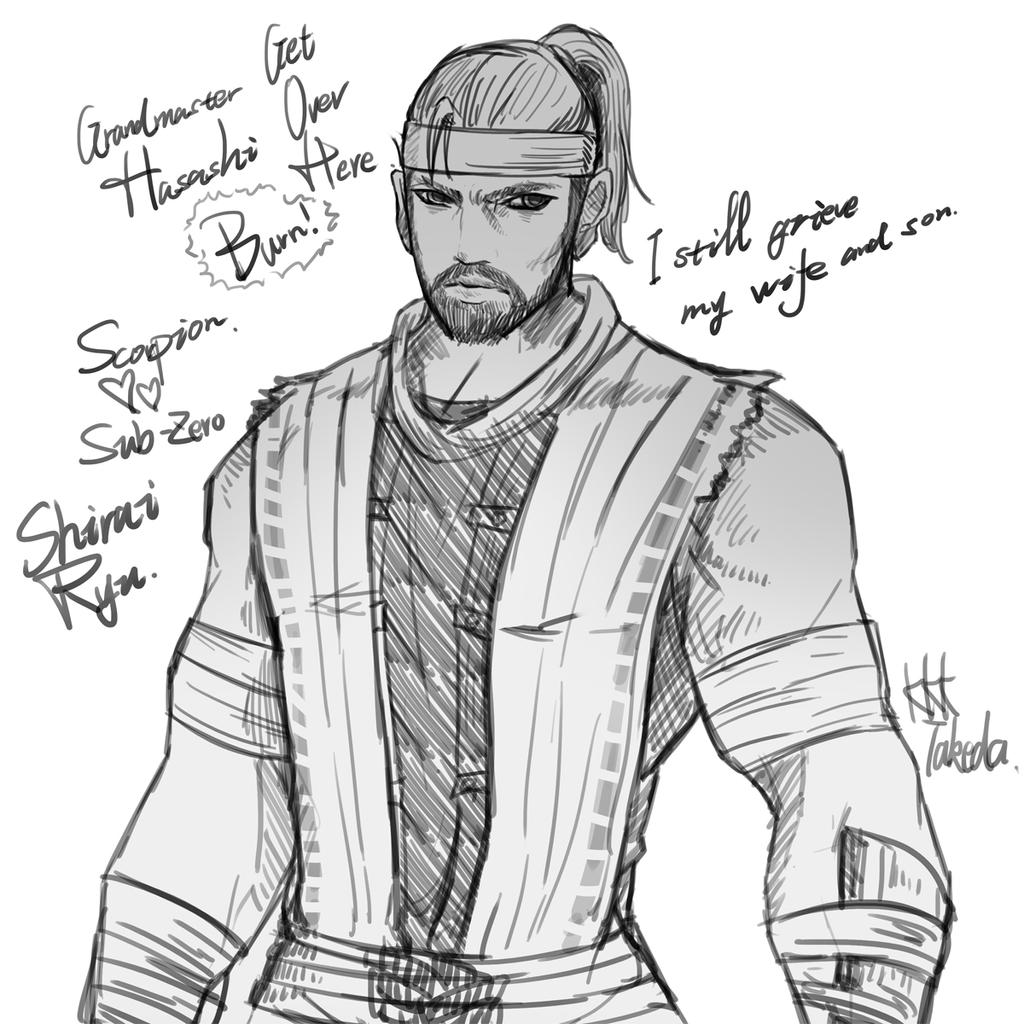 Grandmaster Hasashi - MKX by KKornZ on DeviantArt