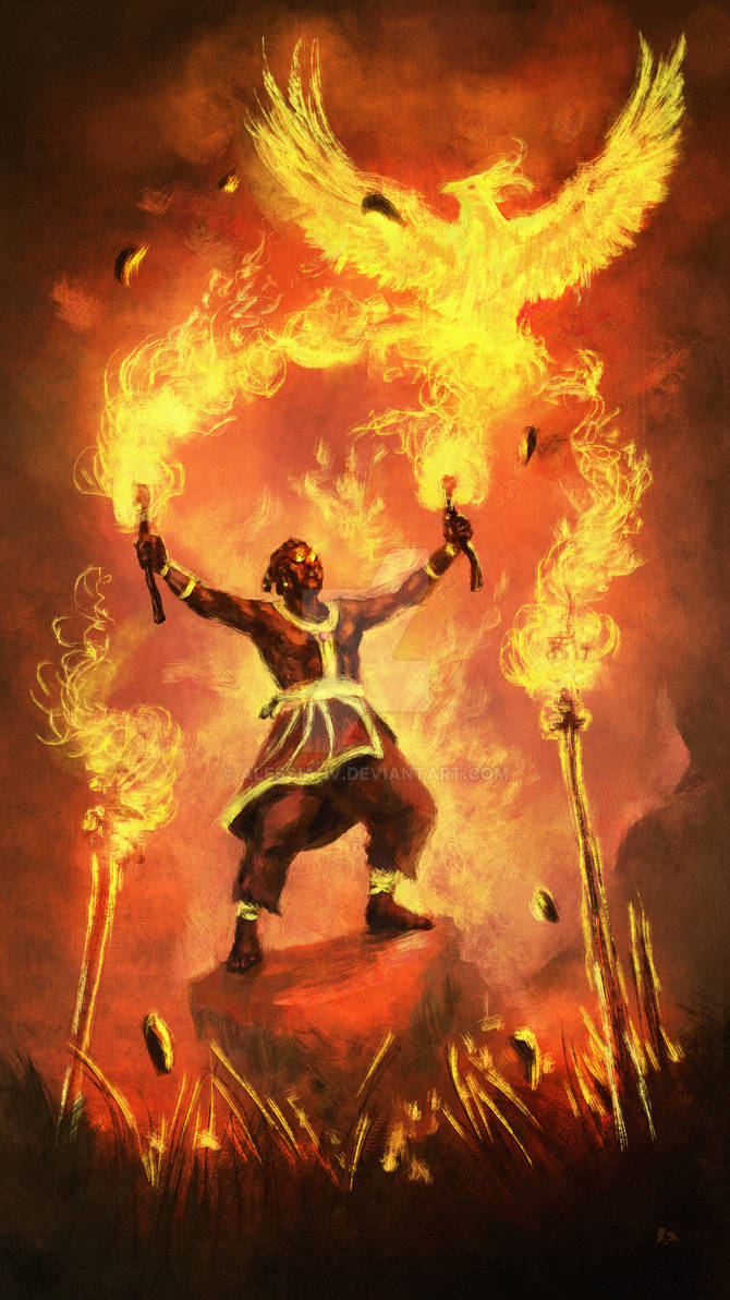 THE FIRE RITUAL by AlessiaHV on DeviantArt