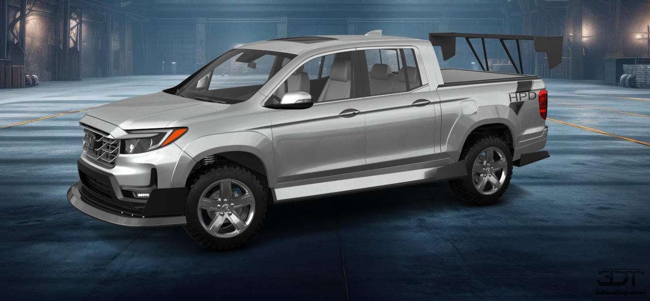 Custom Honda Ridgeline by CrashStunter75 on DeviantArt