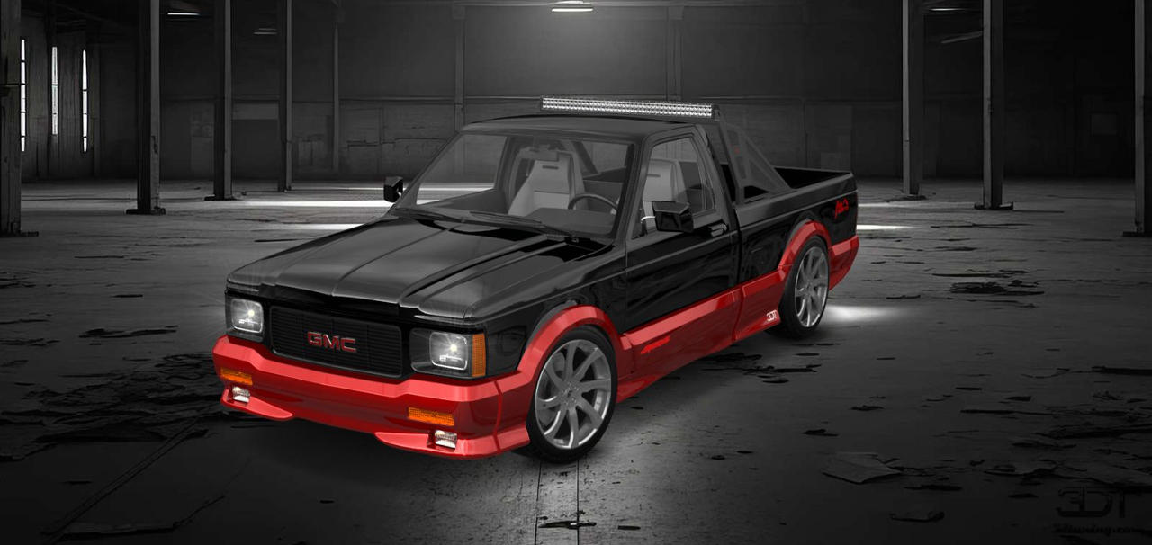 Custom GMC Syclone by CrashStunter75 on DeviantArt