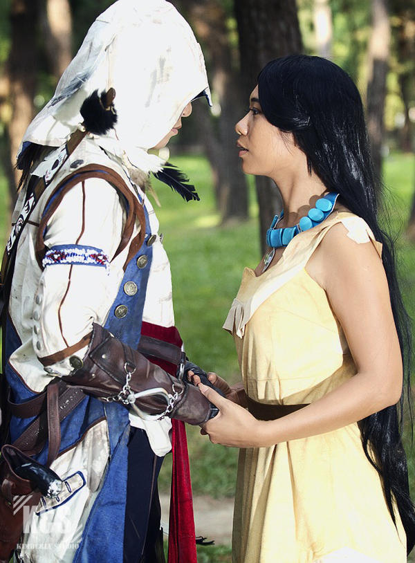 Connor Kenway and Pocahontas