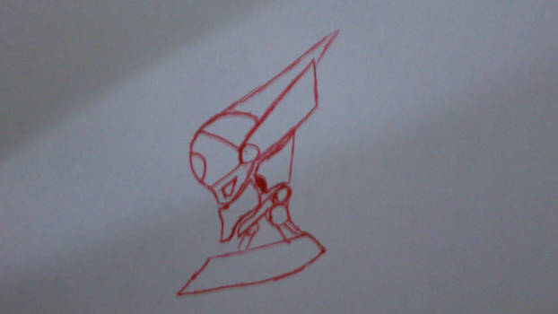 Mecha Head Sketch