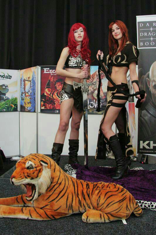 Stella and Red Sonja