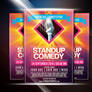 Colorful StandUp Comedy Event Flyer