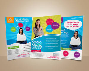 Social Media Marketing Flyer