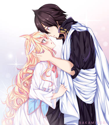Anime-Love-Couple-Kissing-Wallpaper by Hime-Fiore on DeviantArt