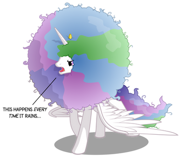 Wet-mane Celestia