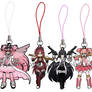 Laser-Cut Madoka Magica Acrylic Charm Set