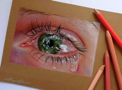 Tearful eye