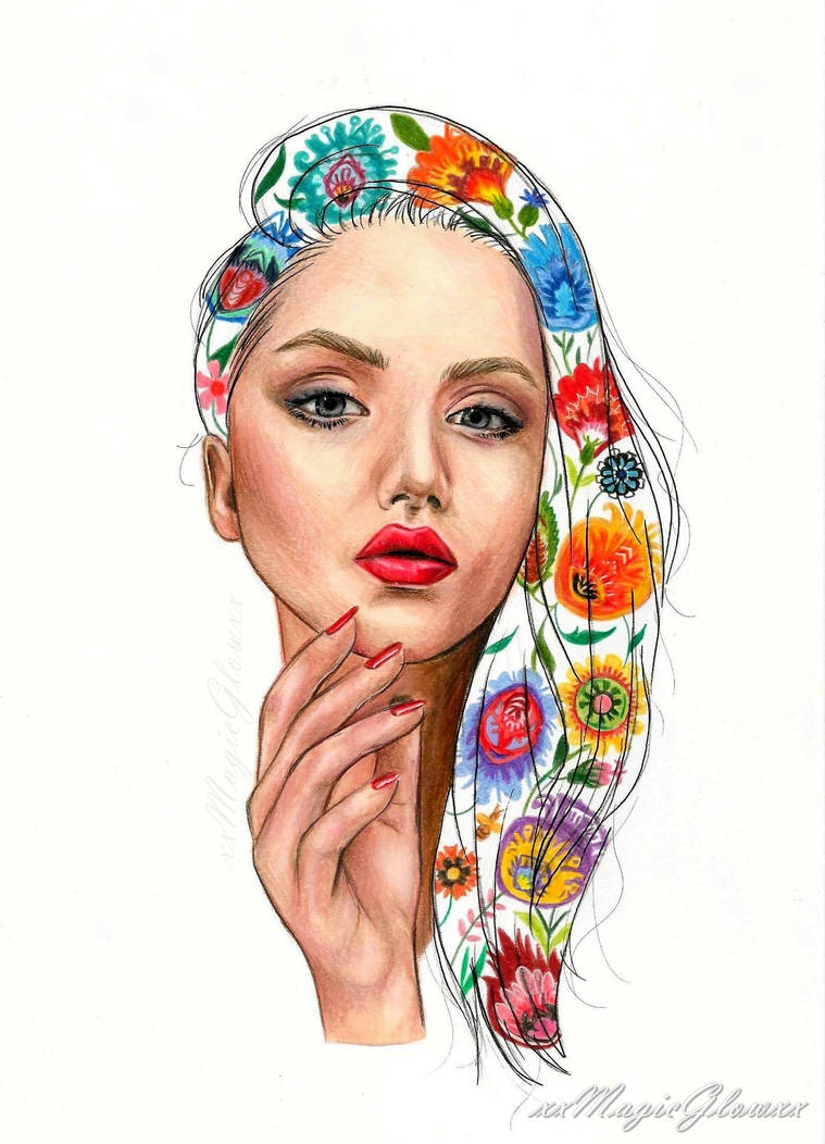 Polish folk portrait by xxMagicGlowxx Polish folk portrait by xxMagicGlowxx
