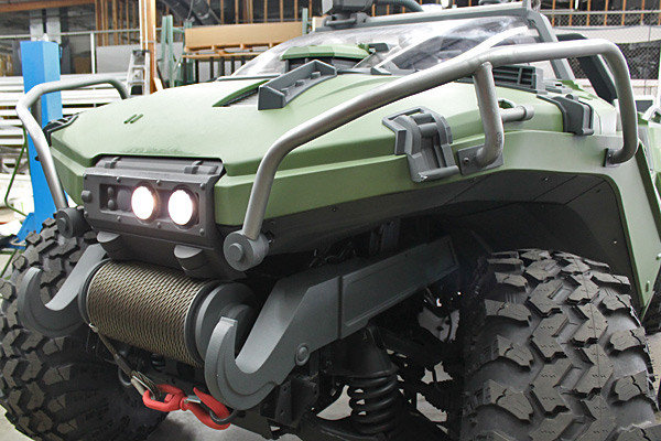 Real Halo 4 warthog close up