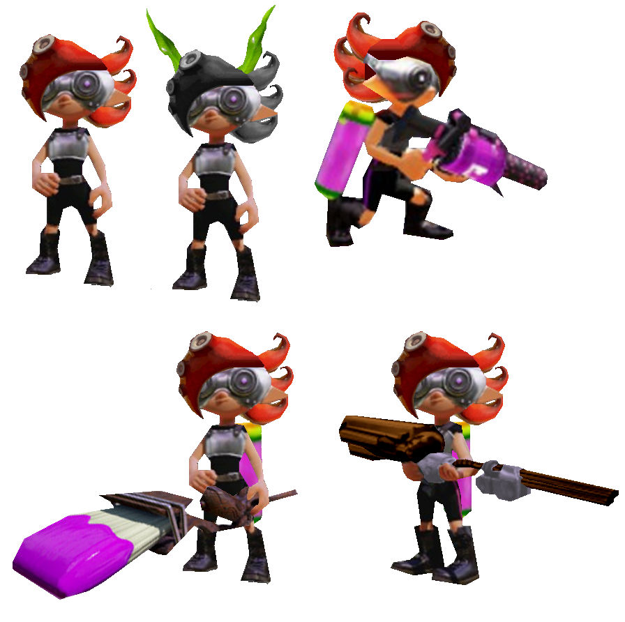 Splatoon:Male Octoling Concept by TheNightcapKing on DeviantArt
