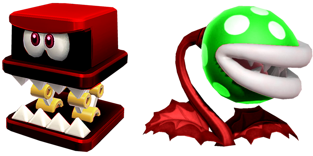 Red Chomp Request-Red Enemies by TheNightcapKing on DeviantArt