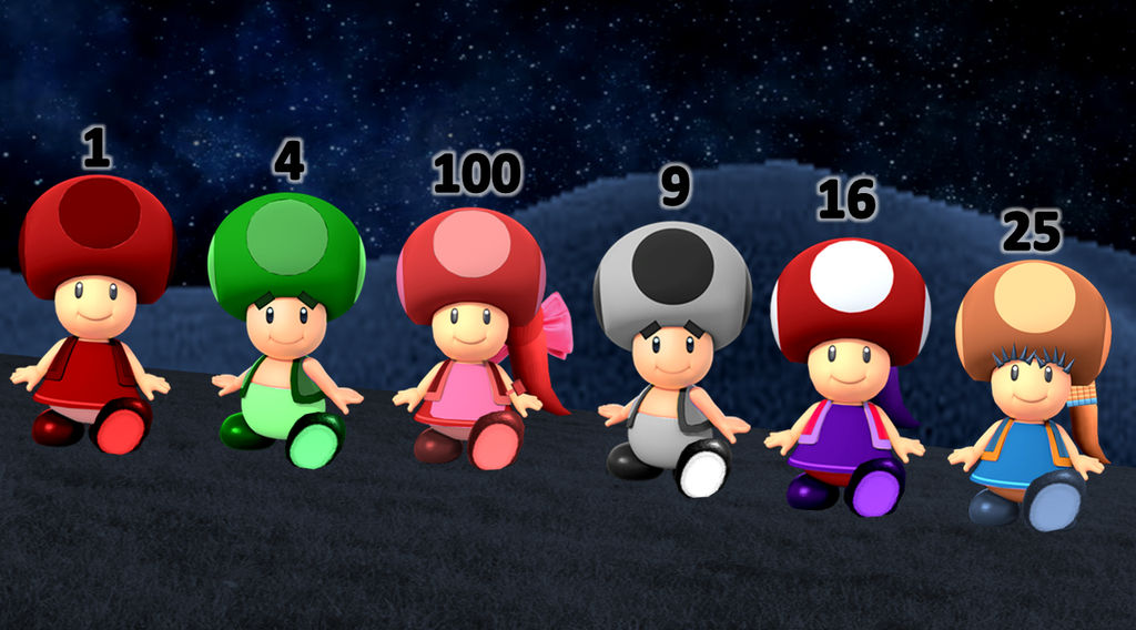 Request-The Numbertoads Taking a Walk by TheNightcapKing on DeviantArt