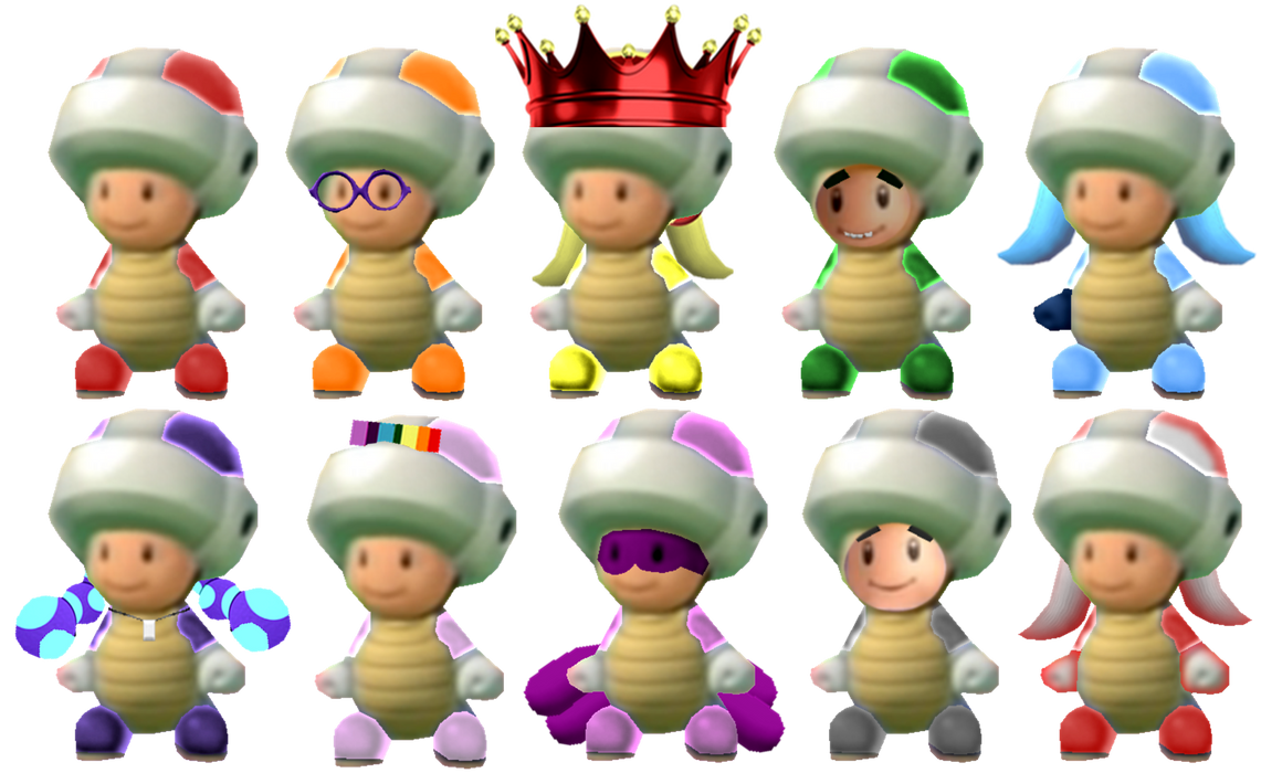 Request-Boomerang Numbertoads by TheNightcapKing on DeviantArt