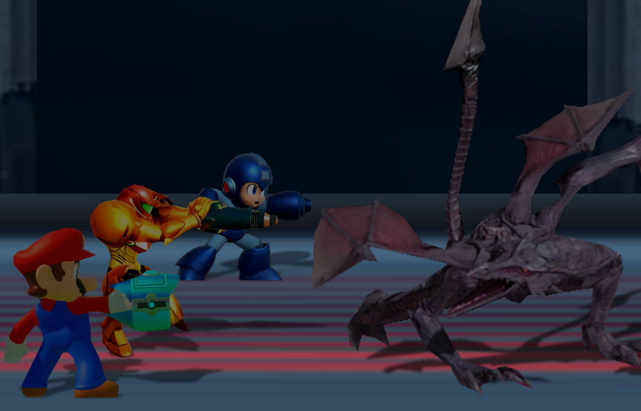 Dead Mario Ridly Scenario-Blasting Ridley by TheNightcapKing on DeviantArt