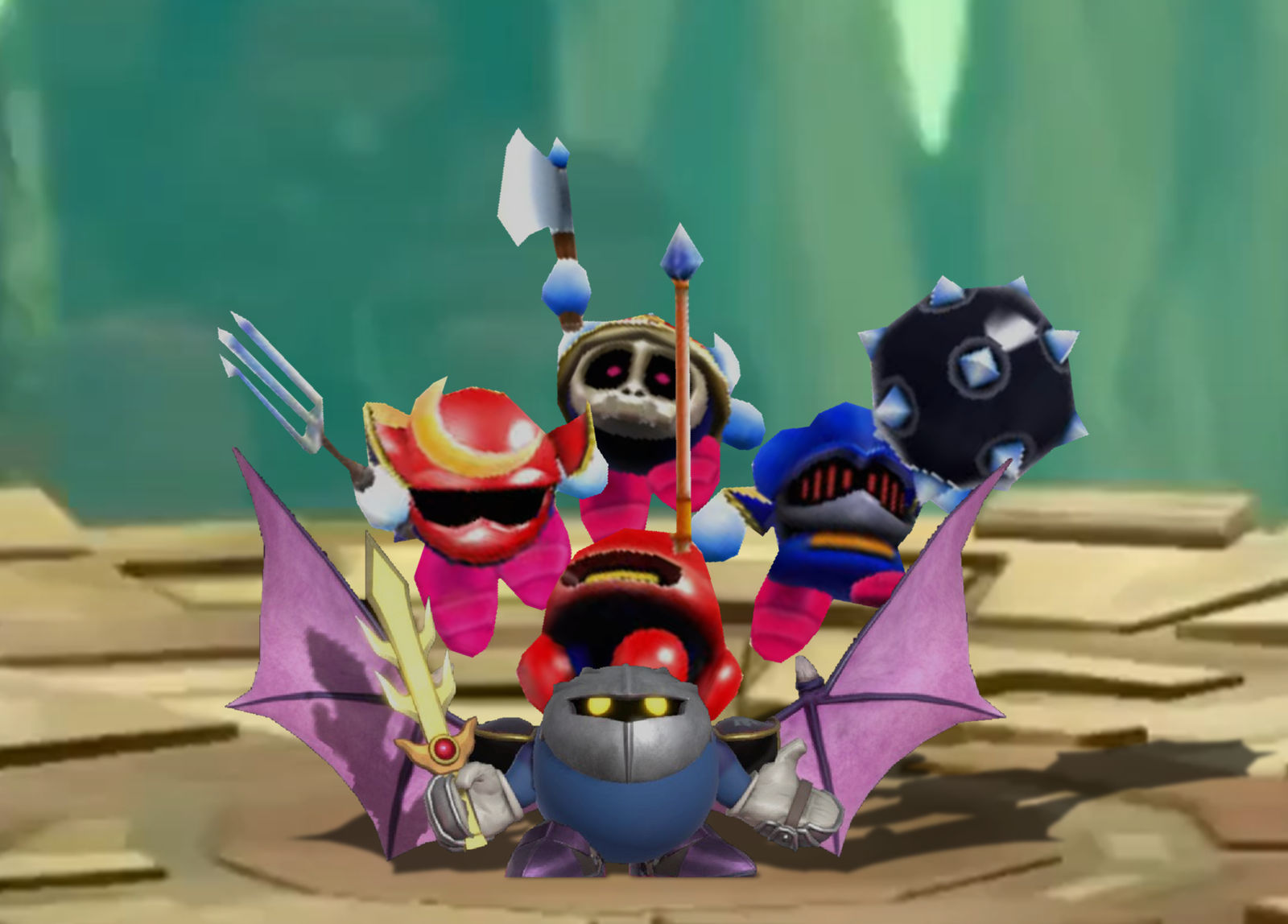 Fighter Pic No.27- The Meta Knights by TheNightcapKing on DeviantArt