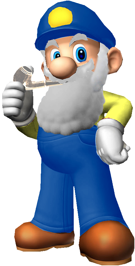 Render-Papa Mario by TheNightcapKing on DeviantArt