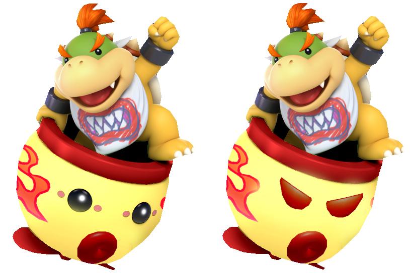 New bowser and bowser jr renders : r/Mario