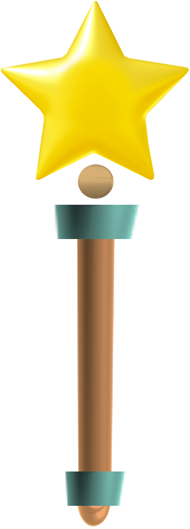 Render-Star Rod (Paper Mario) by TheNightcapKing on DeviantArt