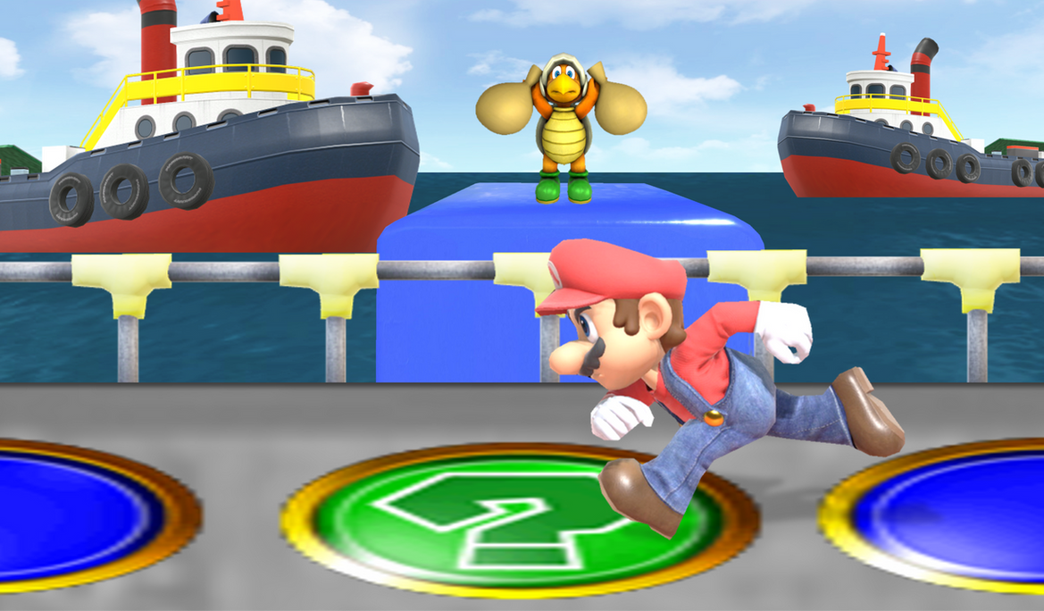 Mario Party Board-Port O'Bro by TheNightcapKing on DeviantArt