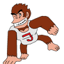 Drawing-Adult Donkey Kong Jr