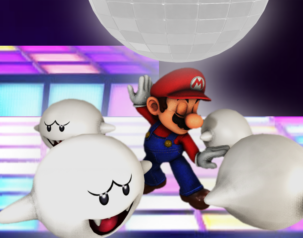 Super Mario Concept-Disco Castle 3 by TheNightcapKing on DeviantArt