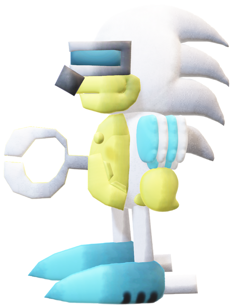 Render-Silver Sonic by TheNightcapKing on DeviantArt