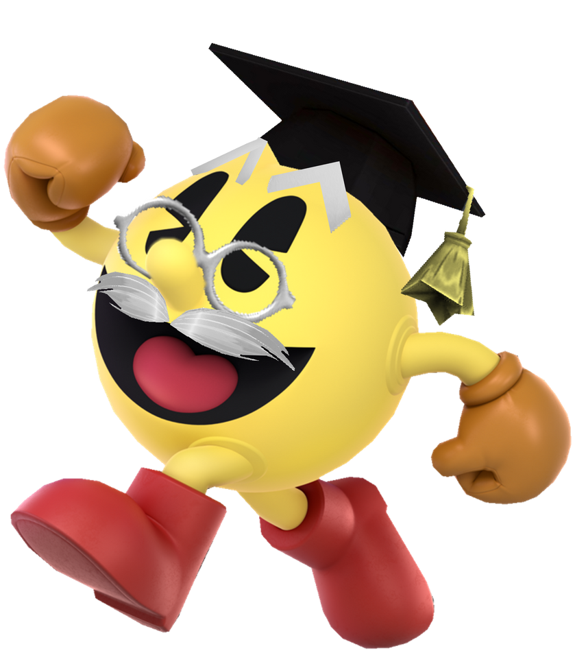 Render-Professor Pac-man by TheNightcapKing on DeviantArt