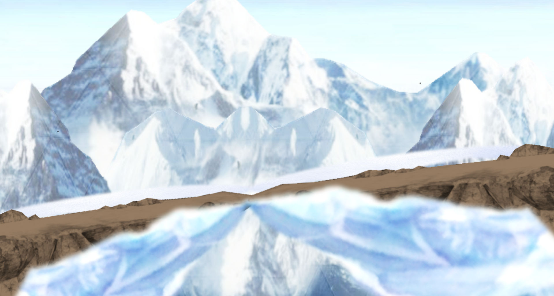World of Light Background-Frozen Mountain by TheNightcapKing on DeviantArt