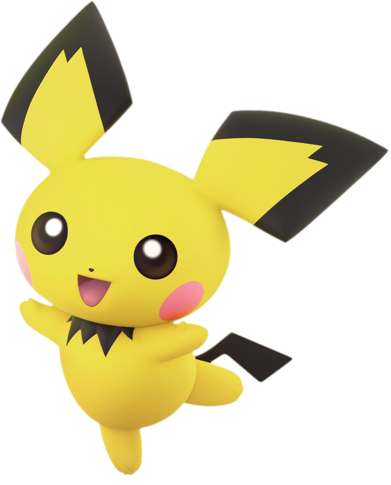 RenderShiny Pichu by TheNightcapKing on DeviantArt