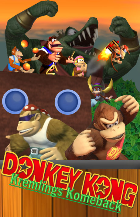 Fanmade Box Art Donkey Kong Kremlings Komeback By Thenightcapking On Deviantart