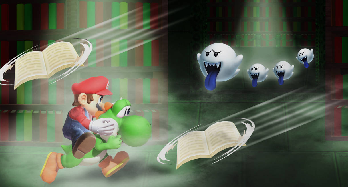 Library Support Library Mario Super Mario Concept-Gadd's Library 7 by TheNightcapKing on DeviantArt