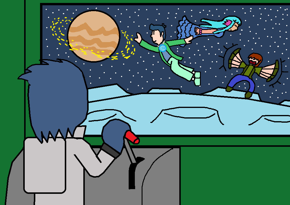 DftB Drawing-Gravity-less room by TheNightcapKing on DeviantArt