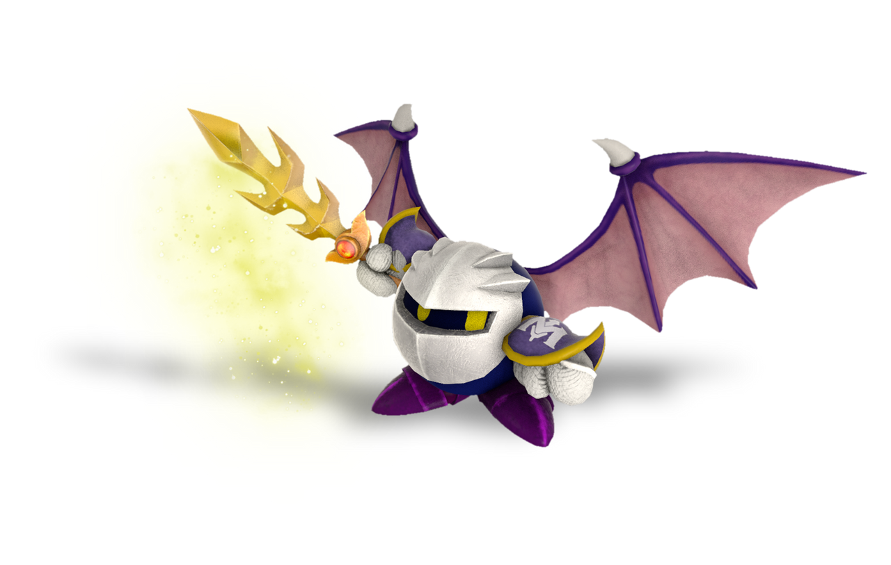 Smash Styled Render No.41-Meta Knight by TheNightcapKing on DeviantArt