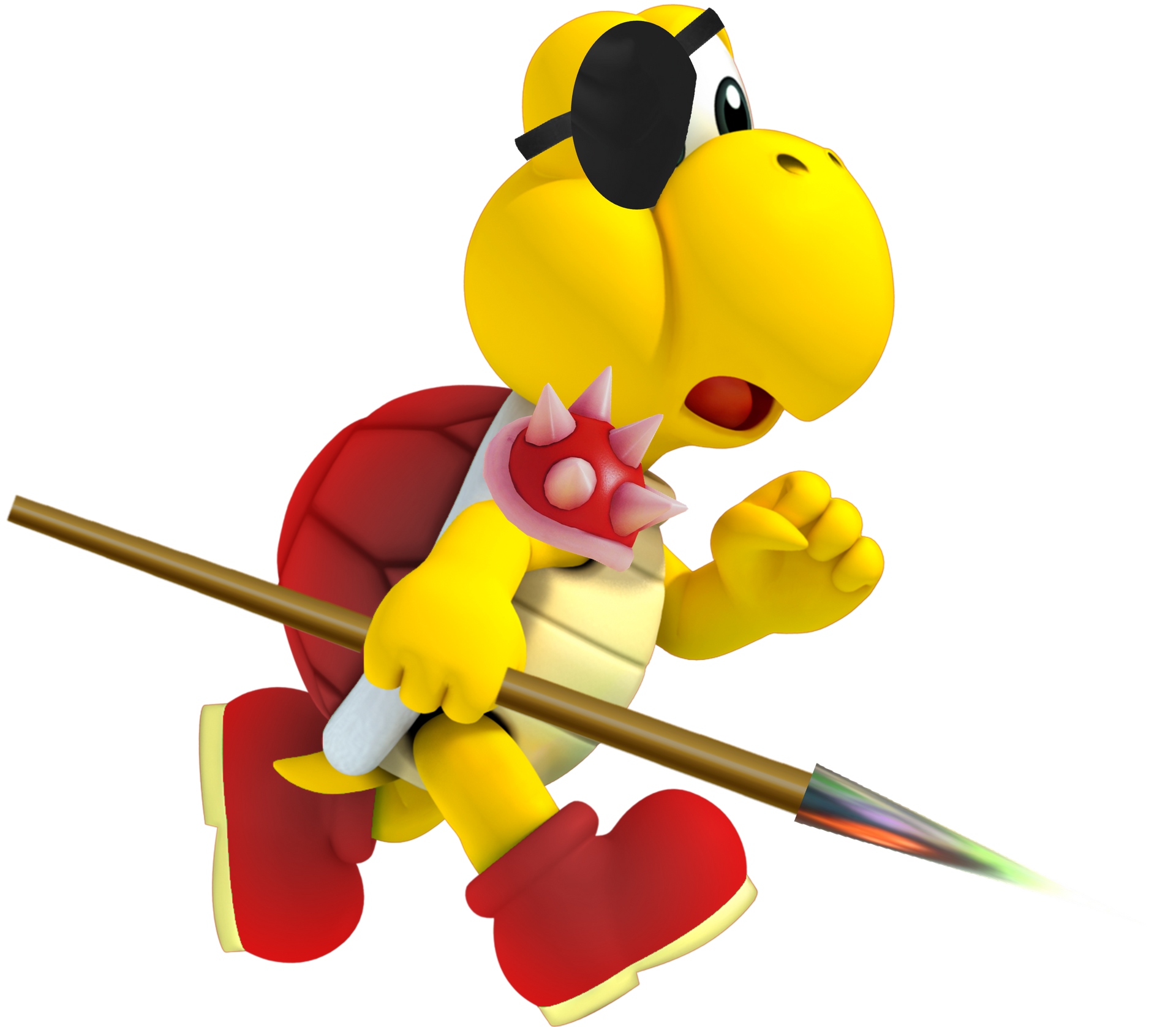 Render-Eye Patch Koopa by TheNightcapKing on DeviantArt