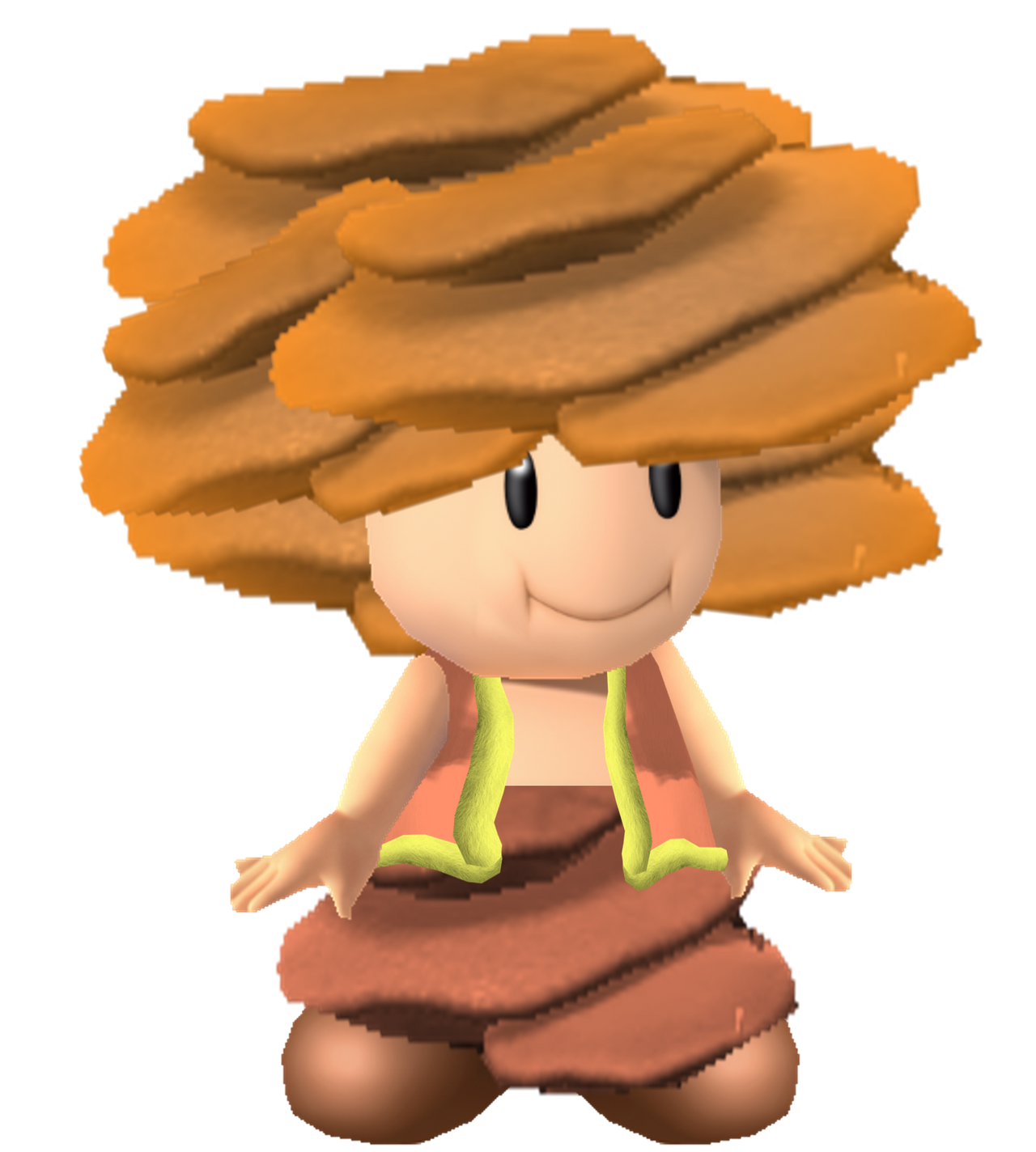 Spring Chicken Toad Render-Chicken-of-the-Woods Toad by TheNightcapKing on DeviantArt