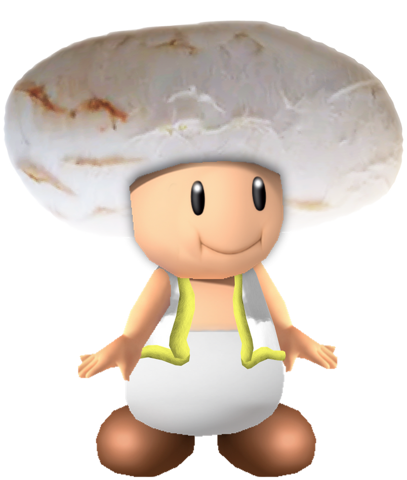 Render-Button Toad by TheNightcapKing on DeviantArt